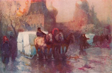 IJsdragers in Moskou