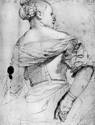 Studie van een vrouw, 1913