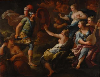 Achilles Ontdekt door Odysseus Tussen de Dochters van Lycomedes op Skyros
