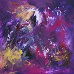 Levendig paars, abstract