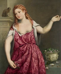 Portret van een jonge vrouw