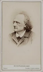 Portret van de pianist en componist Henry Litolff