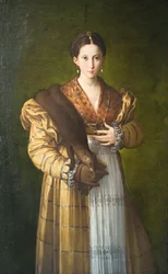 Portret van een jonge dame, Antea
