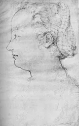 Portret van een dame, 16e eeuw, 1923