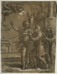 Tiburtijnse Sibylle en de Keizer Augustus, ca. 1527-1530