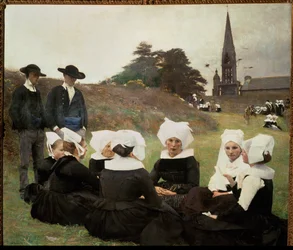 Dag (schilderij op doek)