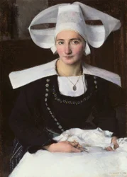 Vrouw uit Bretagne