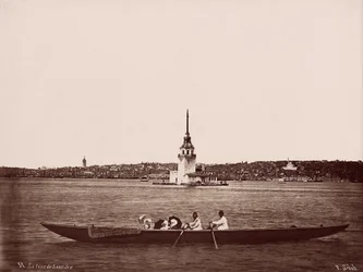 Kız Kulesi, Galata en Fındıklı Woongebieden