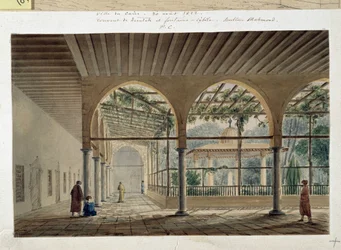 Dervish klooster en fontein