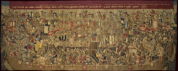 De Pastrana Wandtapijten, vervaardigd in Tournai, waarschijnlijk uit de werkplaats van Passchier Grenier, ca.1471 - 1475 (wandtapijt)