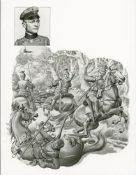 De Rode Baron, op het land