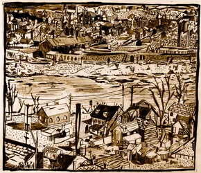 Stad, 2013 (potlood)