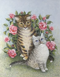 Aantrekkingskracht (olieverf op doek)