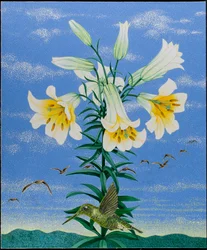 Vroege vogels, 2011 (acryl op calico)