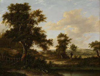 Bij Penshurst, Kent, 1828