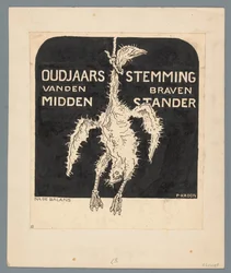 Kaalgeplukte middenstander