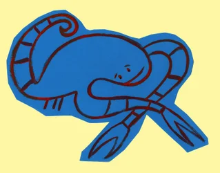 Horoscoop: het teken van de schorpioen. Illustratie door P. La Porta.
