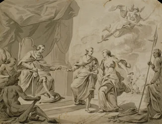 Allegorie van de Vrede van Basel