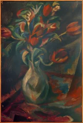 Tulpen in vaas