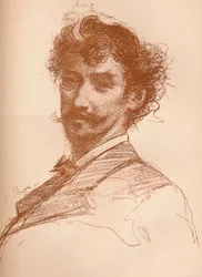 Portret van Whistler, 1880-1903-1904