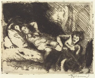 Naar bed gaan, 1913