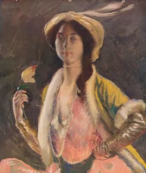 Portret van Miss B, 1908, c1932