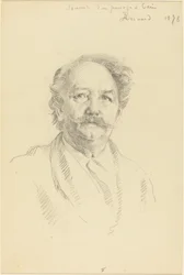 Portret van een Man Souvenir d