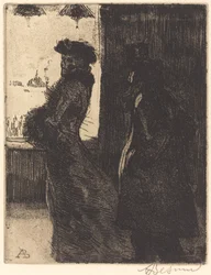 De onbekende vrouw, 1900