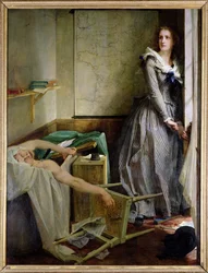 Portret van Charlotte Corday (1768-93)