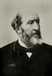 Portret van Emile Augier (foto)