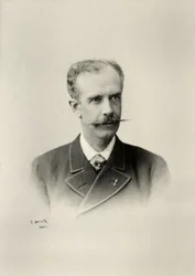 Portret van Paul Gabriel Othenin de Cleron , Comte d Haussonville (foto)