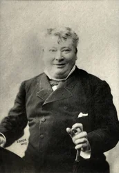 Portret van Rene Thibault dit Daubray (foto)