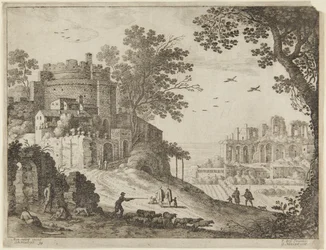 Kasteel en herders