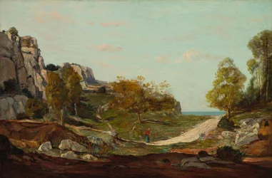 Landschap bij Saint-André, nabij Marseille, ca. 1865
