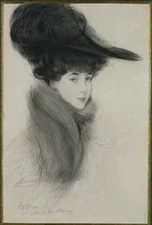 Consuelo Vanderbilt (1877-1964), hertogin van Marlborough, ca. 1901