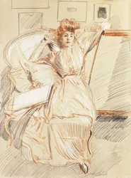 Madame Helleu rustend