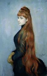 Portret van Mademoiselle Alice Guérin
