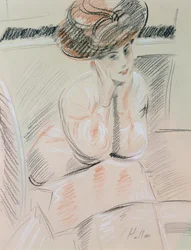 Portret van een dame