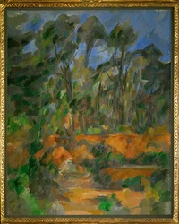 Foret (Bos) (olieverf op doek)