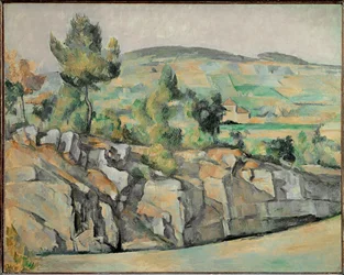 Heuvelrug in de Provence (olieverf op doek)
