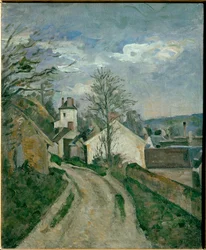 La maison du docteur Gachet a Auvers (olieverf op doek)
