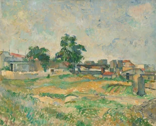 Landschap bij Parijs