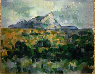 Montagne Sainte Victoire (olieverf op doek)