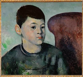 Portret van de zoon van de kunstenaar (olieverf op doek)