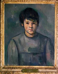 Portret van een meisje (olieverf op doek)