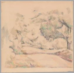 Weg in de Provence