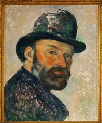 Zelfportret met bolhoed