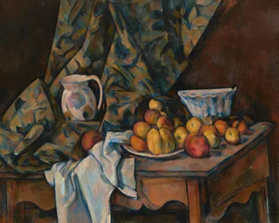 Stilleven met appels en perziken