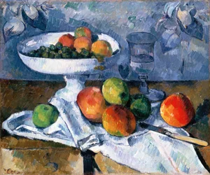 Stilleven met fruitschaal