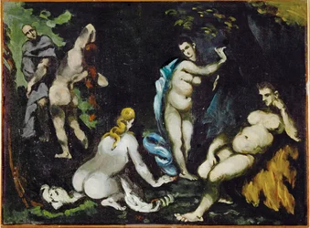 De verzoeking van de heilige Antonius (olieverf op doek)